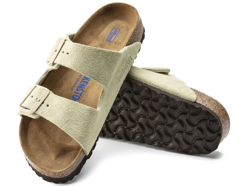 Lightweight Women's Mesh - Paneled Sandals in Yellow for BreathabilityBirkenstock: Arizona SFB in Almond