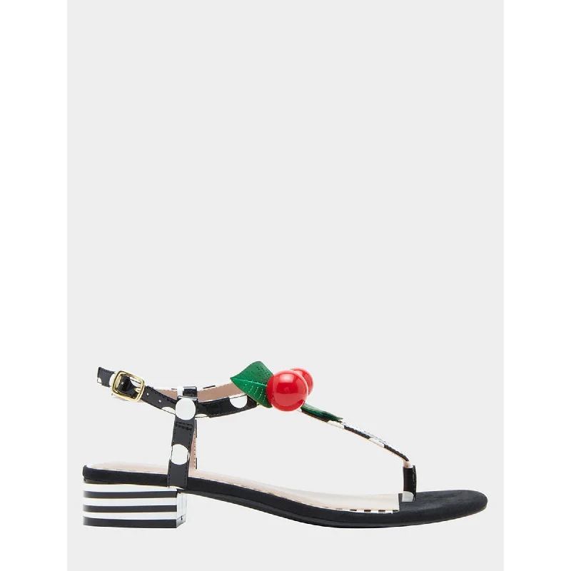 Adjustable Strap Women's Sandals with a Padded Heel in Pink for a Custom FitAsbury Black White Multi Adjustable Strap Women's Sandals with a Padded Heel in Pink for a Custom FitAsbury Black White Multi