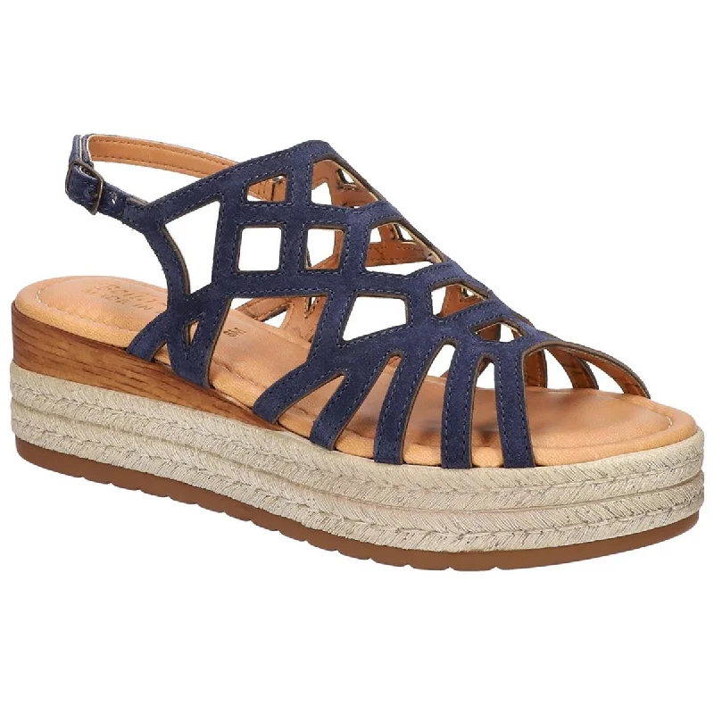 Women's Flat Slide Sandals with a Memory Foam Insole in White for All - Day ComfortBella Vita Womens ZIP-ITALY Suede Caged Flatform Sandals Women's Flat Slide Sandals with a Memory Foam Insole in White for All - Day ComfortBella Vita Womens ZIP-ITALY Suede Caged Flatform Sandals
