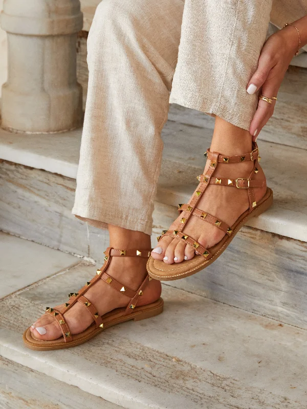 Women's Sandals with a Wedge Heel and a Tassel Detail in Orange for a Trendy LookBILLIE Women's Sandals with a Wedge Heel and a Tassel Detail in Orange for a Trendy LookBILLIE
