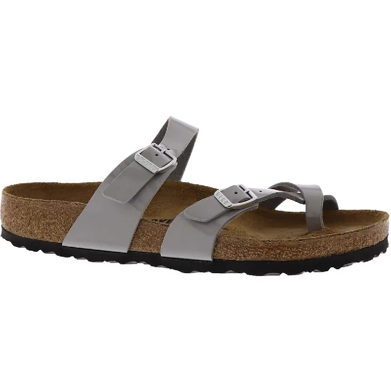 Women's Sandals with a Floral - Printed Upper in Pink for a Feminine Spring LookBirkenstock Women's Mayari Dual Strap Slide Sandals Women's Sandals with a Floral - Printed Upper in Pink for a Feminine Spring LookBirkenstock Women's Mayari Dual Strap Slide Sandals