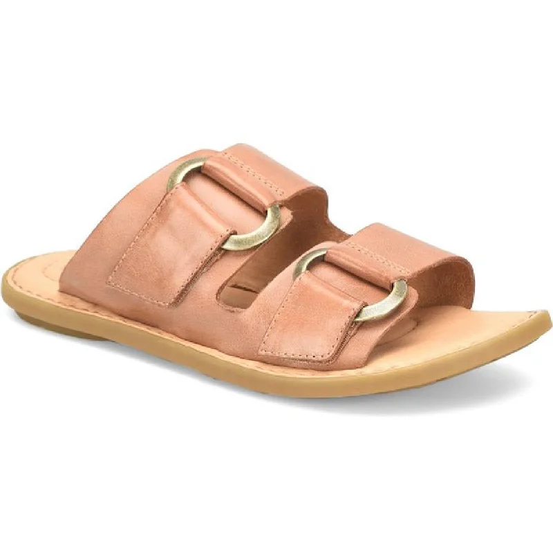 Plus Size Women's Wide - Width Platform Sandals in Black for Added Comfort and HeightBorn Womens Marston Leather Slip On Slide Sandals Plus Size Women's Wide - Width Platform Sandals in Black for Added Comfort and HeightBorn Womens Marston Leather Slip On Slide Sandals