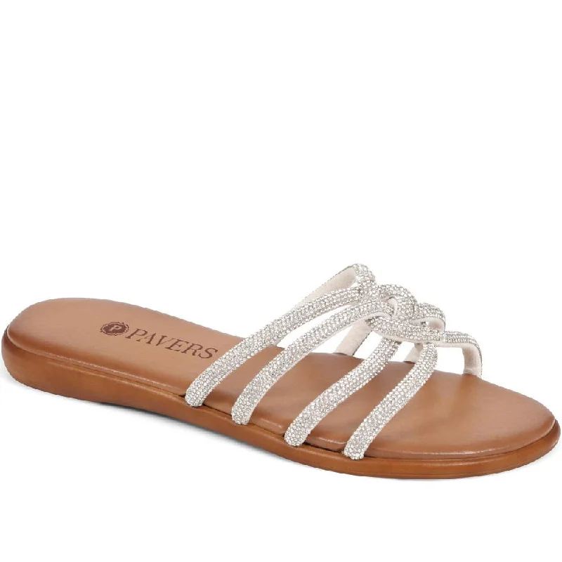 Women's Cork - Soled Espadrille Sandals with a Rope - Trimmed Upper in Navy for a Summer VibeBraided Detail Strappy Sandals - CLUBS37001 / 323 835 Women's Cork - Soled Espadrille Sandals with a Rope - Trimmed Upper in Navy for a Summer VibeBraided Detail Strappy Sandals - CLUBS37001 / 323 835