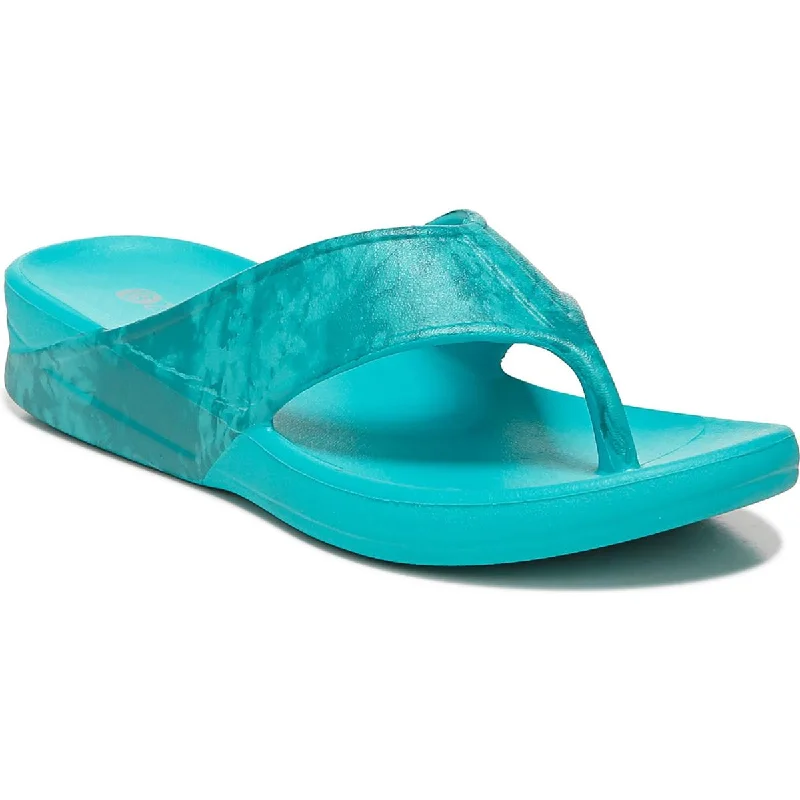 Women's Ankle - Strap Sandals with a Block Heel in Red for a Sophisticated StyleBzees Womens Villa Print Slip On Thong Flip-Flops Women's Ankle - Strap Sandals with a Block Heel in Red for a Sophisticated StyleBzees Womens Villa Print Slip On Thong Flip-Flops