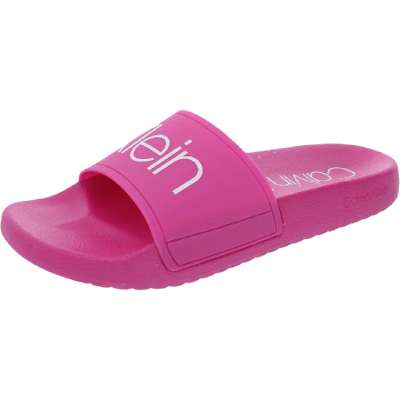Plus Size Women's Wide - Width Platform Sandals in Black for Added Comfort and HeightCalvin Klein Womens Carina 2 Slip On Flip Flops Pool Slides Plus Size Women's Wide - Width Platform Sandals in Black for Added Comfort and HeightCalvin Klein Womens Carina 2 Slip On Flip Flops Pool Slides