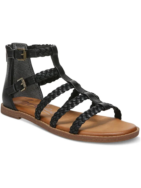 Women's Sandals with a Floral - Printed Upper in Pink for a Feminine Spring LookCamelia Womens Slip On Buckles Gladiator Sandals Women's Sandals with a Floral - Printed Upper in Pink for a Feminine Spring LookCamelia Womens Slip On Buckles Gladiator Sandals