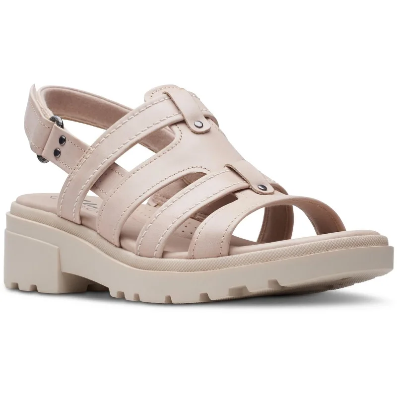 Anti - Slip Women's Sandals with a Grooved Sole in Green for Outdoor AdventuresClarks Womens Coast Shine Leather Ankle Strap Strappy Sandals Anti - Slip Women's Sandals with a Grooved Sole in Green for Outdoor AdventuresClarks Womens Coast Shine Leather Ankle Strap Strappy Sandals