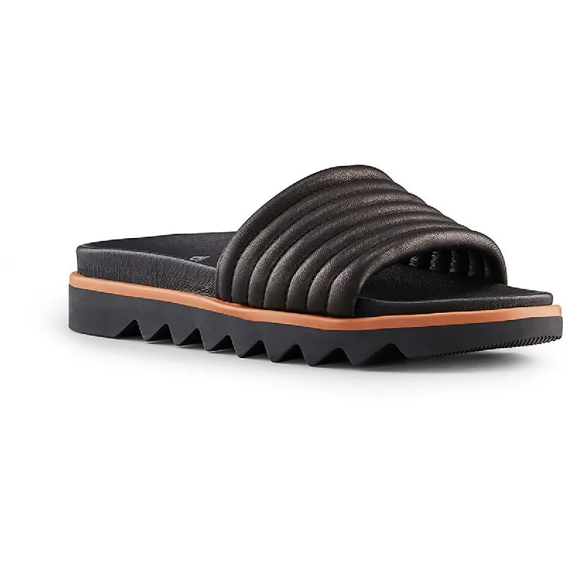 Anti - Slip Women's Sandals with a Grooved Sole in Green for Outdoor AdventuresCougar Womens Naomi Open Toe Leather Slide Sandals Anti - Slip Women's Sandals with a Grooved Sole in Green for Outdoor AdventuresCougar Womens Naomi Open Toe Leather Slide Sandals