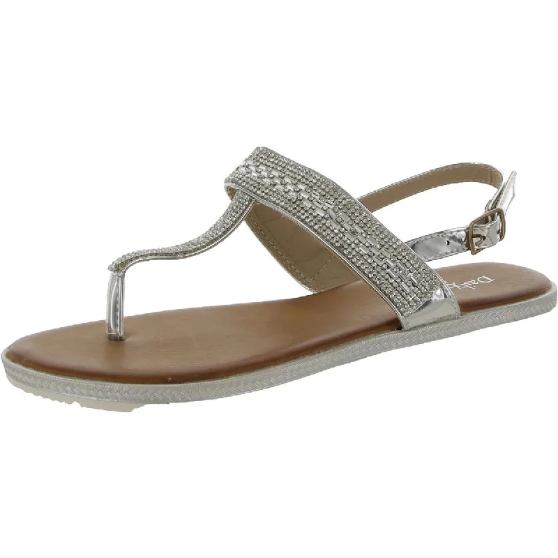 Women's Rhinestone - Embellished Open - Toe Sandals in Silver for a Glamorous Party LookWomen's Rhinestone - Embellished Open - Toe Sandals in Silver for a Glamorous Party LookDaily Shoes Womens Faux Leather Rhinestone T-Strap Sandals Women's Rhinestone - Embellished Open - Toe Sandals in Silver for a Glamorous Party LookWomen's Rhinestone - Embellished Open - Toe Sandals in Silver for a Glamorous Party LookDaily Shoes Womens Faux Leather Rhinestone T-Strap Sandals