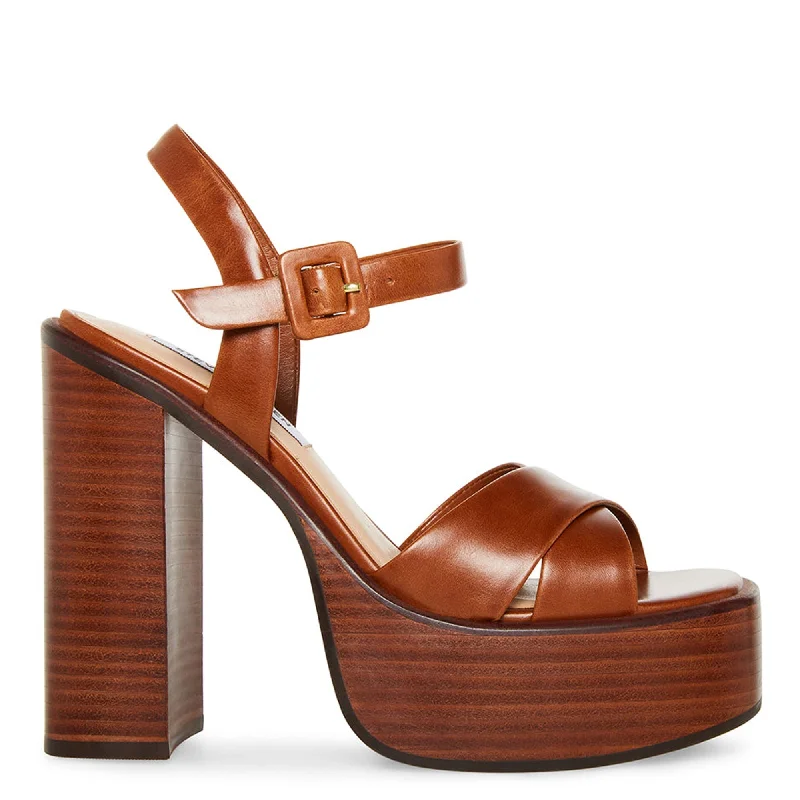 Women's Cork - Soled Espadrille Sandals with a Rope - Trimmed Upper in Navy for a Summer VibeDAYANA BROWN LEATHER Women's Cork - Soled Espadrille Sandals with a Rope - Trimmed Upper in Navy for a Summer VibeDAYANA BROWN LEATHER