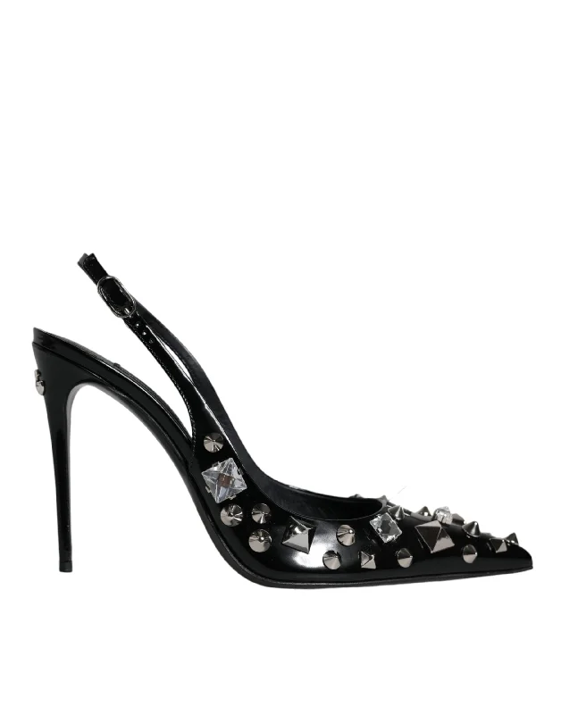 Women's Leather - Strapped Sandals with a Braided Detail in Brown for a Rustic AppealDolce & Gabbana Leather Crystal Stud Slingback Women's Shoes (Pre-Owned) Women's Leather - Strapped Sandals with a Braided Detail in Brown for a Rustic AppealDolce & Gabbana Leather Crystal Stud Slingback Women's Shoes (Pre-Owned)