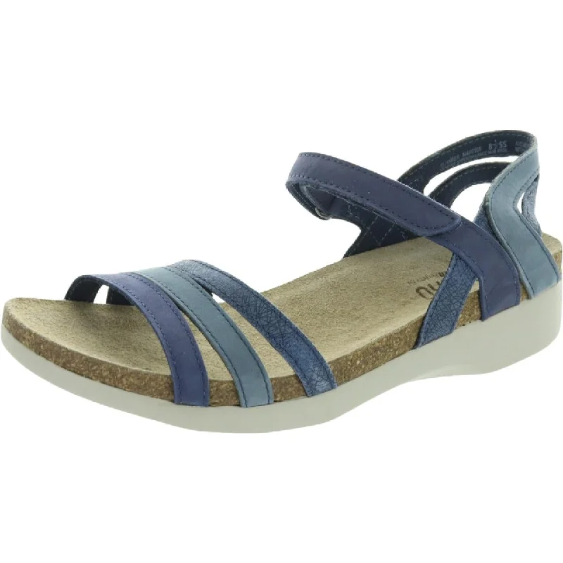 Shock - Absorbing Women's Sandals with a Soft Insole in Black for Active LifestylesShock - Absorbing Women's Sandals with a Soft Insole in Black for Active LifestylesEasy Spirit Womens Summer Wedge Adjustable Footbed Sandals
