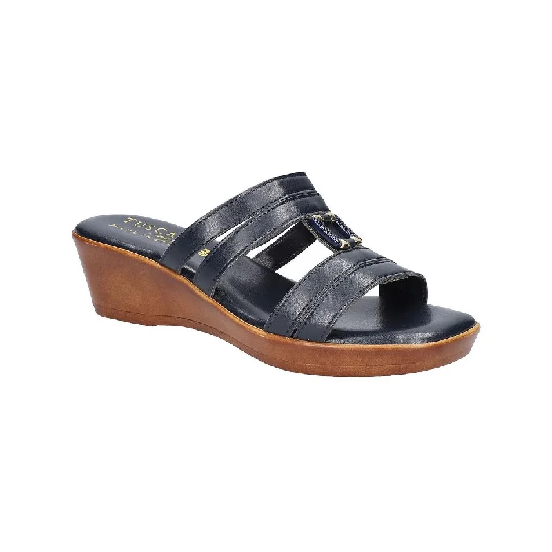 Lightweight Women's Mesh - Paneled Sandals in Yellow for BreathabilityEasy Street Womens Anzola Faux Leather Slip-On Wedge Sandals Lightweight Women's Mesh - Paneled Sandals in Yellow for BreathabilityEasy Street Womens Anzola Faux Leather Slip-On Wedge Sandals