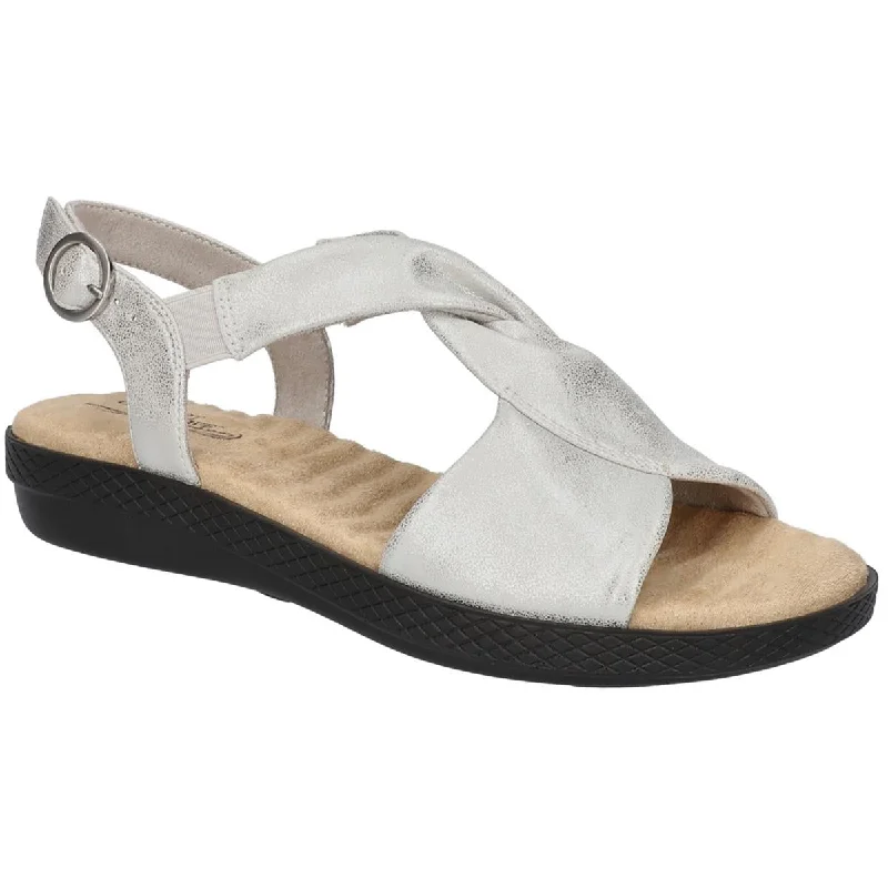 Women's Sandals with a Floral - Printed Upper in Pink for a Feminine Spring LookEasy Street Womens Draper Slingback Adjustable Ankle Strap Women's Sandals with a Floral - Printed Upper in Pink for a Feminine Spring LookEasy Street Womens Draper Slingback Adjustable Ankle Strap