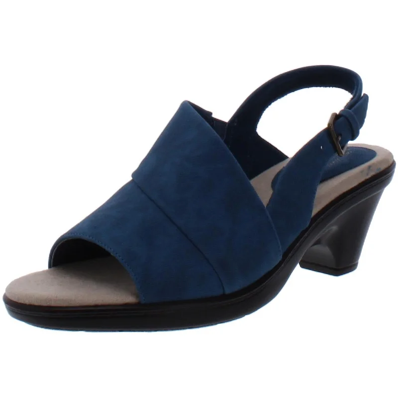 Child - Friendly Women's Sandals with a Secure Buckle in Purple for Moms on the GoEasy Street Womens Irma Open Toe Buckle Heel Sandals Child - Friendly Women's Sandals with a Secure Buckle in Purple for Moms on the GoEasy Street Womens Irma Open Toe Buckle Heel Sandals