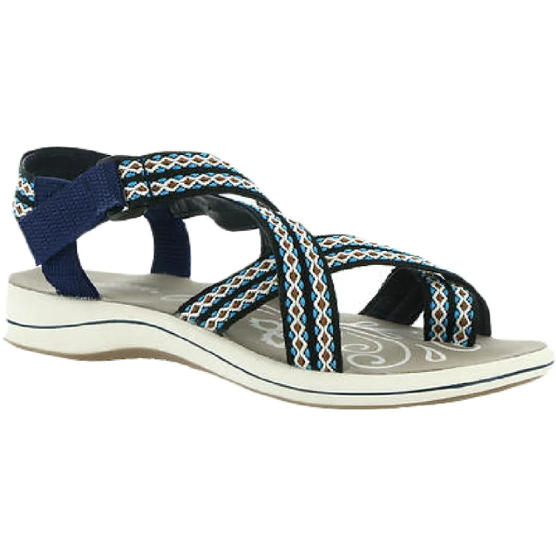 Elastic - Strap Women's Sandals with a Padded Toe in Teal for Easy On - and - OffElastic - Strap Women's Sandals with a Padded Toe in Teal for Easy On - and - OffEasy Street Womens Skip Strappy Toe Loop Flat Sandals Elastic - Strap Women's Sandals with a Padded Toe in Teal for Easy On - and - OffElastic - Strap Women's Sandals with a Padded Toe in Teal for Easy On - and - OffEasy Street Womens Skip Strappy Toe Loop Flat Sandals