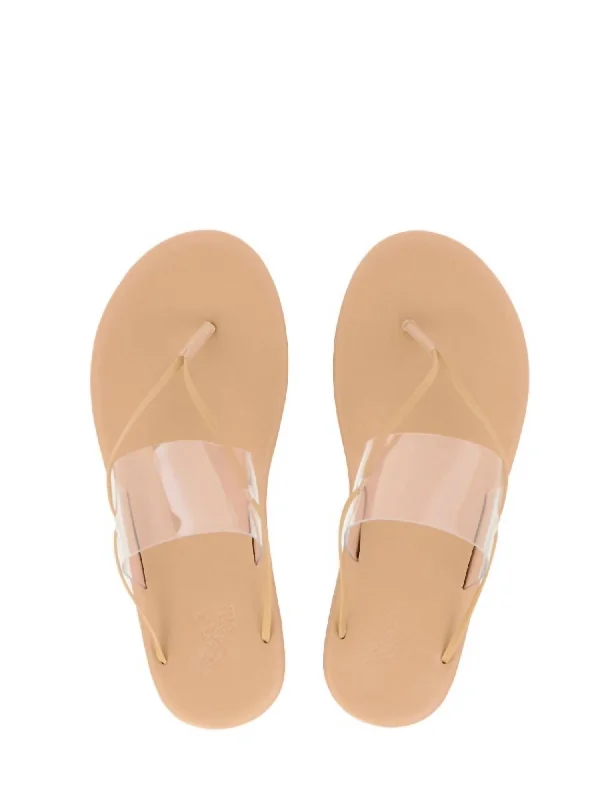 Lightweight Women's Mesh - Paneled Sandals in Yellow for BreathabilityElisavet Flat Sandal In Clear,platinum Lightweight Women's Mesh - Paneled Sandals in Yellow for BreathabilityElisavet Flat Sandal In Clear,platinum