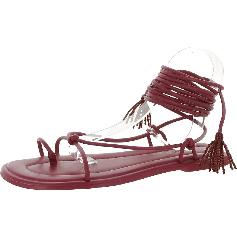Women's Sandals with a Wedge Heel and a Tassel Detail in Orange for a Trendy LookFARM Rio Womens Faux Leather Ankle Wrap Slingback Sandals Women's Sandals with a Wedge Heel and a Tassel Detail in Orange for a Trendy LookFARM Rio Womens Faux Leather Ankle Wrap Slingback Sandals