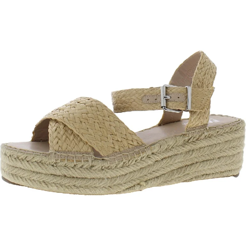 Elastic - Strap Women's Sandals with a Padded Toe in Teal for Easy On - and - OffFaryl Robin Womens Hartman Braided Ankle Strap Platform Sandals Elastic - Strap Women's Sandals with a Padded Toe in Teal for Easy On - and - OffFaryl Robin Womens Hartman Braided Ankle Strap Platform Sandals