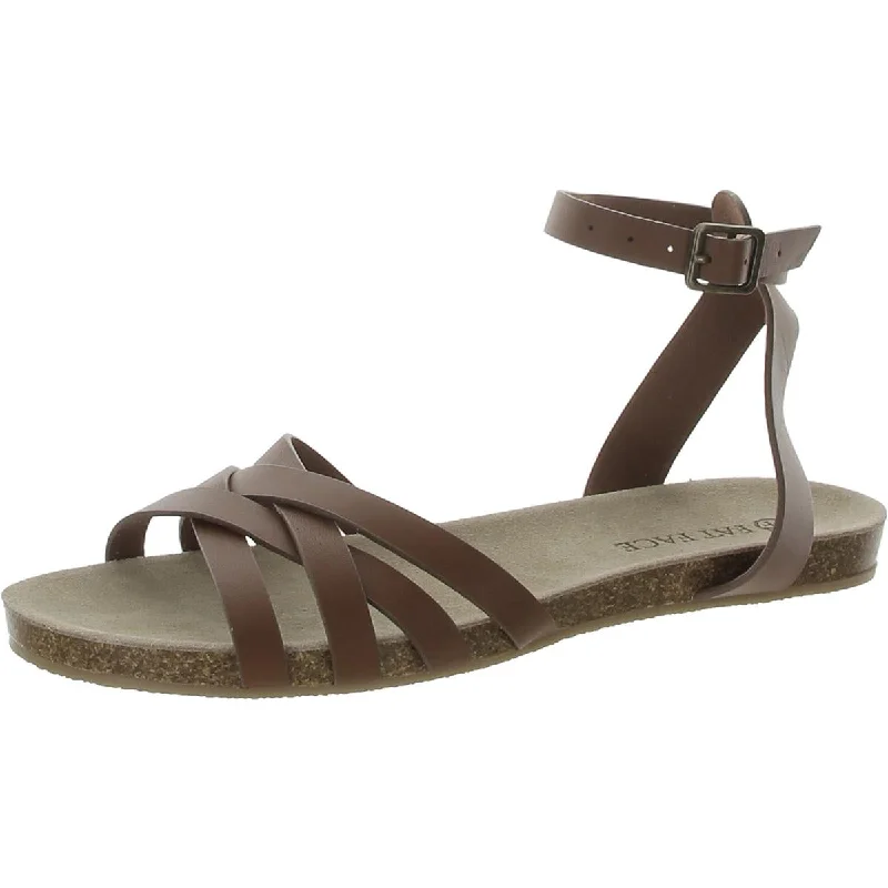 Anti - Slip Women's Sandals with a Grooved Sole in Green for Outdoor AdventuresFat Face Womens Beth Leather Ankle Strap Strappy Sandals Anti - Slip Women's Sandals with a Grooved Sole in Green for Outdoor AdventuresFat Face Womens Beth Leather Ankle Strap Strappy Sandals