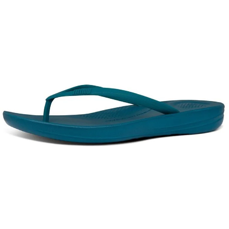 Anti - Slip Women's Sandals with a Grooved Sole in Green for Outdoor AdventuresFitflop Womens Iqushion Ergonomic Slip On Thong Flip-Flops Anti - Slip Women's Sandals with a Grooved Sole in Green for Outdoor AdventuresFitflop Womens Iqushion Ergonomic Slip On Thong Flip-Flops