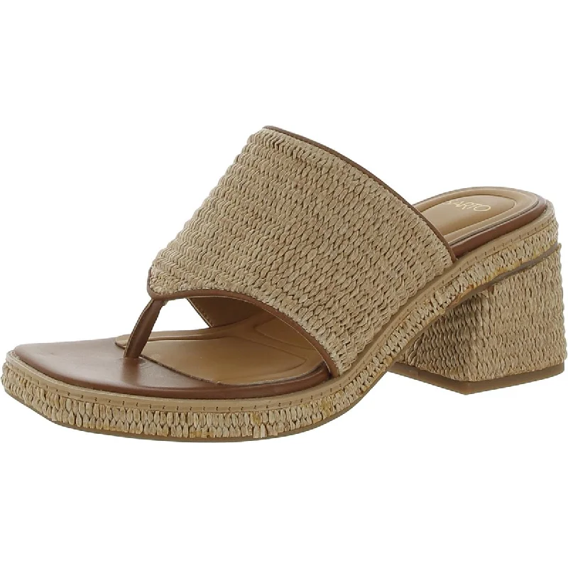 Plus Size Women's Wide - Width Platform Sandals in Black for Added Comfort and HeightFranco Sarto Womens A-Ferrara2 Textured Faux Leather Thong Sandals Plus Size Women's Wide - Width Platform Sandals in Black for Added Comfort and HeightFranco Sarto Womens A-Ferrara2 Textured Faux Leather Thong Sandals