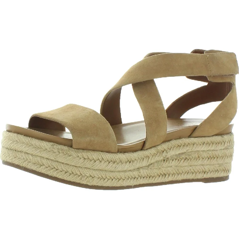 Child - Friendly Women's Sandals with a Secure Buckle in Purple for Moms on the GoFranco Sarto Womens Tabatha Suede Sandals Espadrilles Child - Friendly Women's Sandals with a Secure Buckle in Purple for Moms on the GoFranco Sarto Womens Tabatha Suede Sandals Espadrilles