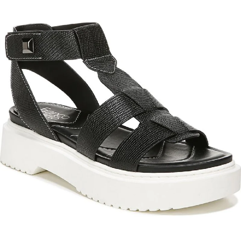 Women's Sandals with a Glitter - Coated Strap in Gold for a Sparkly Summer OutfitFranco Sarto Womens Wallow Strappy Ankle Strap Gladiator Sandals Women's Sandals with a Glitter - Coated Strap in Gold for a Sparkly Summer OutfitFranco Sarto Womens Wallow Strappy Ankle Strap Gladiator Sandals
