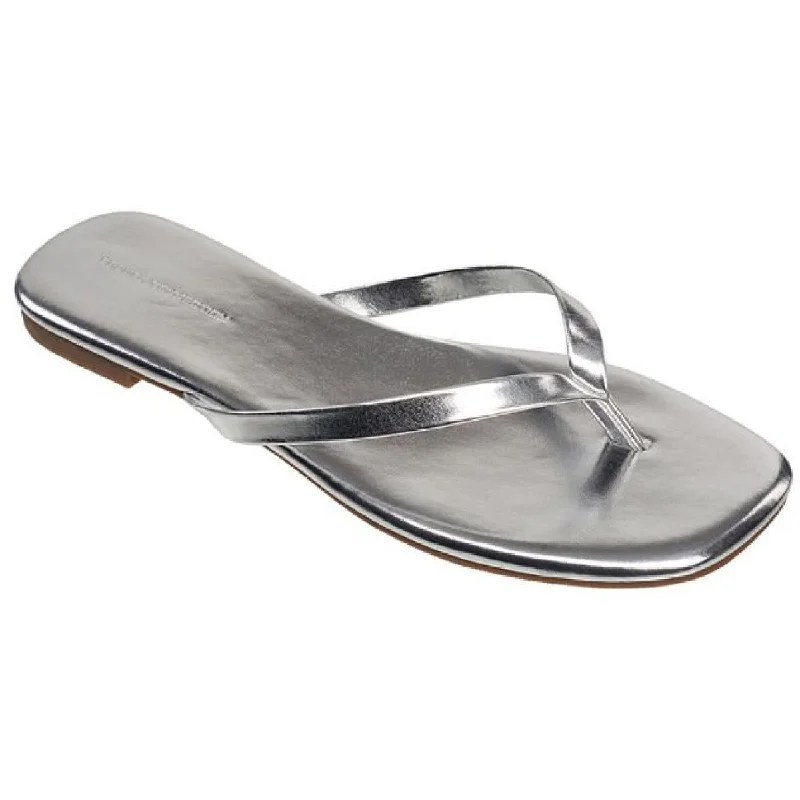 Sustainable Women's Recycled Material Sandals in Beige for Eco - Conscious ShoppersFrench Connection Womens Morgan Vegan Leather Slip On Thong Sandals Sustainable Women's Recycled Material Sandals in Beige for Eco - Conscious ShoppersFrench Connection Womens Morgan Vegan Leather Slip On Thong Sandals