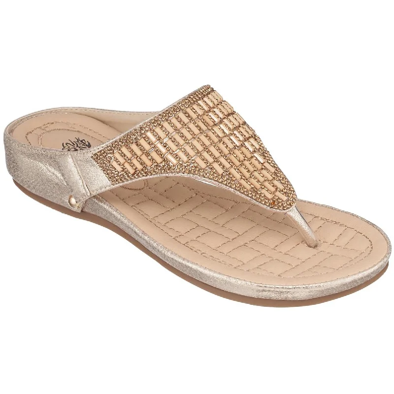 Anti - Slip Women's Sandals with a Grooved Sole in Green for Outdoor AdventuresGC Shoes Womens Faux Leather Thong Sandals Anti - Slip Women's Sandals with a Grooved Sole in Green for Outdoor AdventuresGC Shoes Womens Faux Leather Thong Sandals