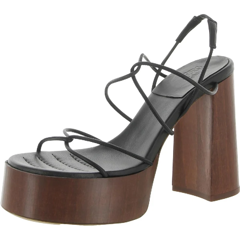 Women's Sandals with a Wedge Heel and a Tassel Detail in Orange for a Trendy LookGIA/RHW Womens Rosie 28 Leather Strappy Platform Sandals Women's Sandals with a Wedge Heel and a Tassel Detail in Orange for a Trendy LookGIA/RHW Womens Rosie 28 Leather Strappy Platform Sandals