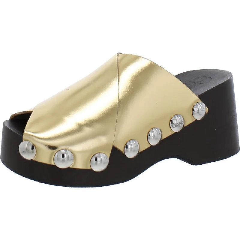 Women's Sandals with a Glitter - Coated Strap in Gold for a Sparkly Summer OutfitGianni Womens RETRO Leather Peep Toe Platform Sandals Women's Sandals with a Glitter - Coated Strap in Gold for a Sparkly Summer OutfitGianni Womens RETRO Leather Peep Toe Platform Sandals