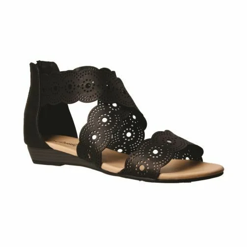 Anti - Slip Women's Sandals with a Grooved Sole in Green for Outdoor AdventuresGrosby Skye Black Flats Elastic Womens Ladies Summer Sandals Zip Shoes Anti - Slip Women's Sandals with a Grooved Sole in Green for Outdoor AdventuresGrosby Skye Black Flats Elastic Womens Ladies Summer Sandals Zip Shoes