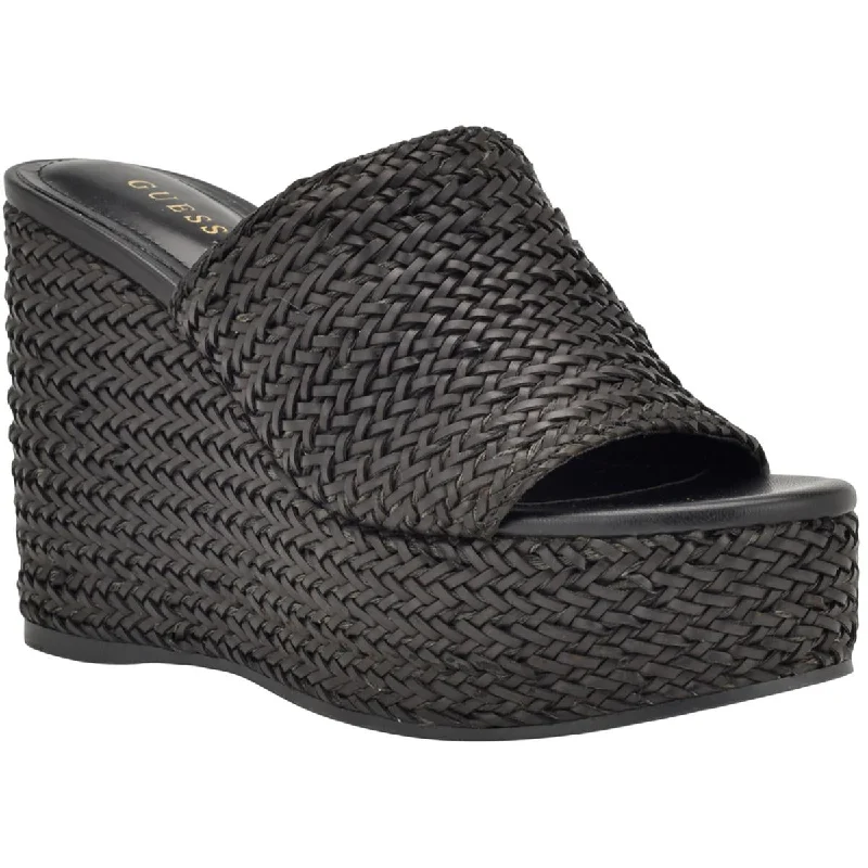 Women's Sandals with a Glitter - Coated Strap in Gold for a Sparkly Summer OutfitGuess Womens Yenisa Woven Slip On Mule Sandals Women's Sandals with a Glitter - Coated Strap in Gold for a Sparkly Summer OutfitGuess Womens Yenisa Woven Slip On Mule Sandals