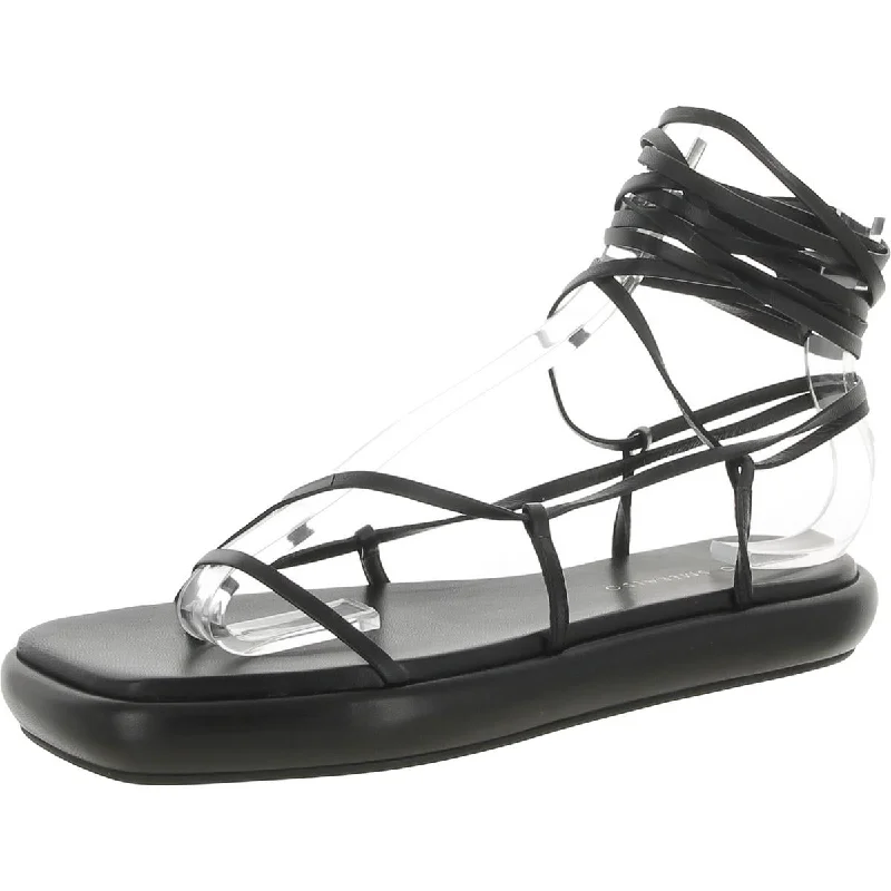 Waterproof Women's Rubber Beach Sandals with Arch Support in Blue for Water ActivitiesIlio Smeraldo Womens Geraldine 02 Leather Ankle Tie Flatform Sandals Waterproof Women's Rubber Beach Sandals with Arch Support in Blue for Water ActivitiesIlio Smeraldo Womens Geraldine 02 Leather Ankle Tie Flatform Sandals