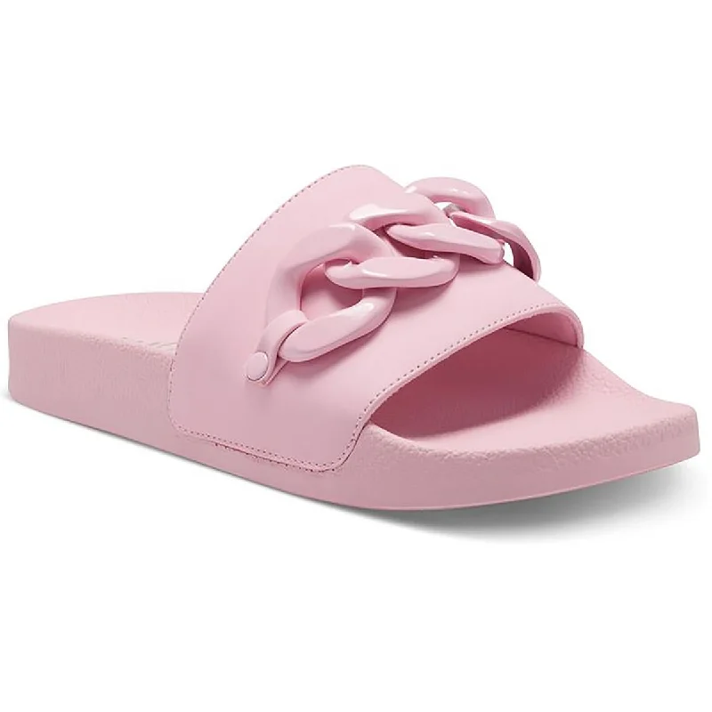 Lightweight Women's Mesh - Paneled Sandals in Yellow for BreathabilityINC Womens Peymin 70 Comfort Fit Chain Pool Slides Lightweight Women's Mesh - Paneled Sandals in Yellow for BreathabilityINC Womens Peymin 70 Comfort Fit Chain Pool Slides