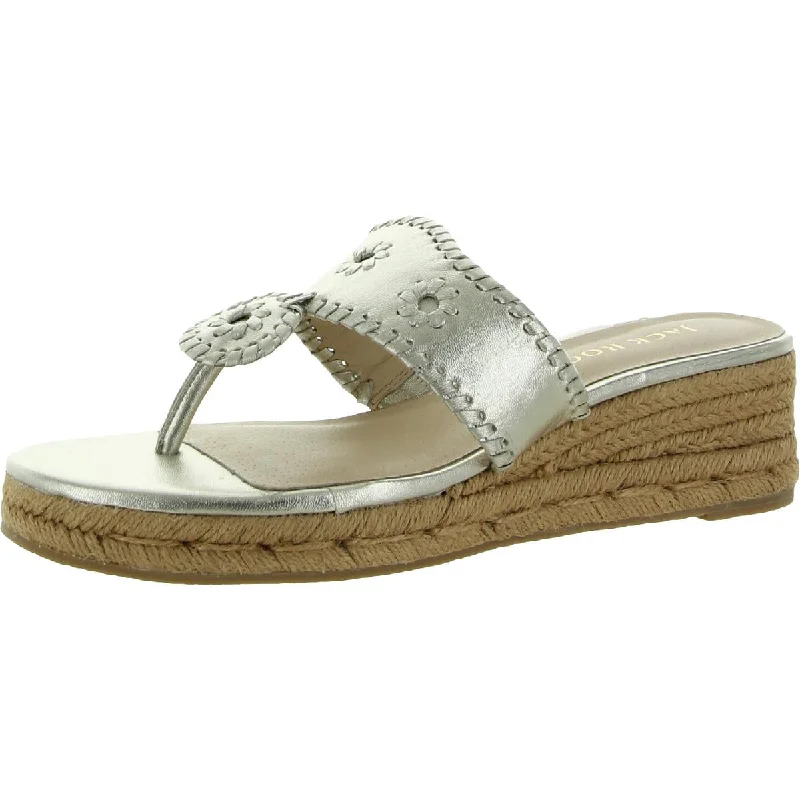 Women's Thong Sandals with a Beaded Design in Multicolor for a Beachy AestheticJack Rogers Womens Leather Metallic Mule Sandals Women's Thong Sandals with a Beaded Design in Multicolor for a Beachy AestheticJack Rogers Womens Leather Metallic Mule Sandals