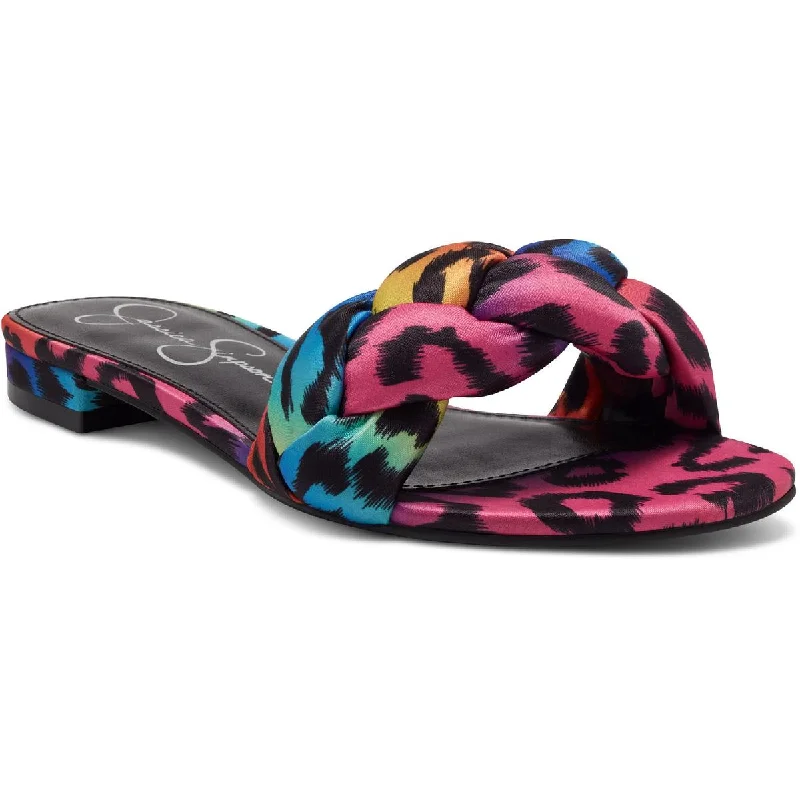 Waterproof Women's Rubber Beach Sandals with Arch Support in Blue for Water ActivitiesJessica Simpson Womens Ammiye Animal Print Slip On Slide Sandals Waterproof Women's Rubber Beach Sandals with Arch Support in Blue for Water ActivitiesJessica Simpson Womens Ammiye Animal Print Slip On Slide Sandals