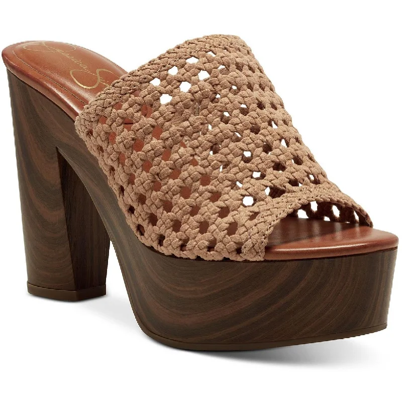 Plus Size Women's Wide - Width Platform Sandals in Black for Added Comfort and HeightJessica Simpson Shelbie 2 Women's Caged Platform Slide Sandals Plus Size Women's Wide - Width Platform Sandals in Black for Added Comfort and HeightJessica Simpson Shelbie 2 Women's Caged Platform Slide Sandals