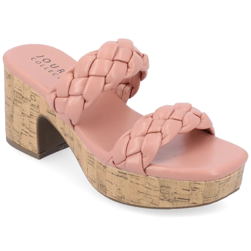 Women's Flat Slide Sandals with a Memory Foam Insole in White for All - Day ComfortJournee Collection Women's Tru Comfort Foam Kyaa Sandals Women's Flat Slide Sandals with a Memory Foam Insole in White for All - Day ComfortJournee Collection Women's Tru Comfort Foam Kyaa Sandals