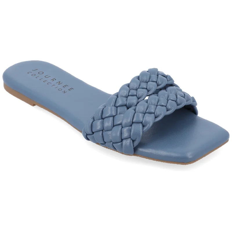 Women's Sandals with a Floral - Printed Upper in Pink for a Feminine Spring LookWomen's Sandals with a Floral - Printed Upper in Pink for a Feminine Spring LookJournee Collection Women's Tru Comfort Foam Sawyerr Sandals