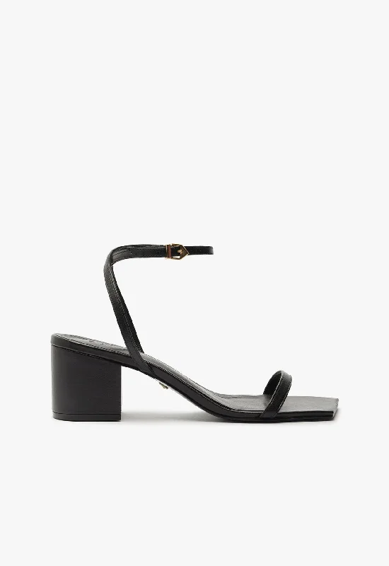 Women's Ankle - Strap Sandals with a Block Heel in Red for a Sophisticated StyleKendall Sandal Women's Ankle - Strap Sandals with a Block Heel in Red for a Sophisticated StyleKendall Sandal