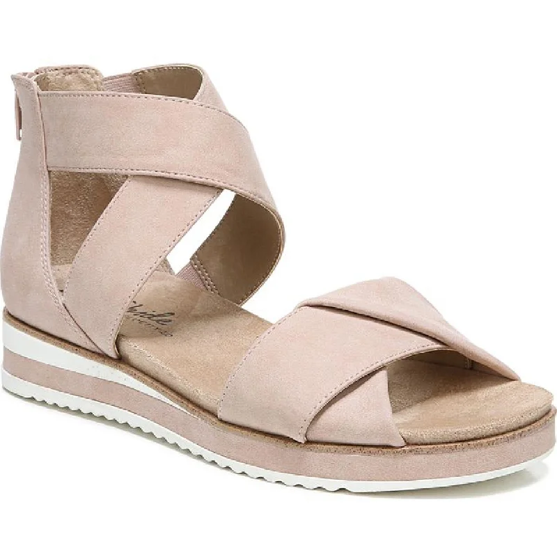 Plus Size Women's Wide - Width Platform Sandals in Black for Added Comfort and HeightLifeStride Womens Zoom Flatform Sandals Plus Size Women's Wide - Width Platform Sandals in Black for Added Comfort and HeightLifeStride Womens Zoom Flatform Sandals