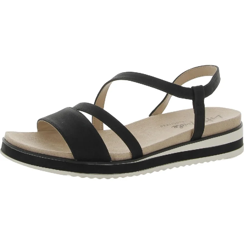 Women's Sandals with a Floral - Printed Upper in Pink for a Feminine Spring LookLifeStride Womens Zoe Strappy Slip On Wedge Sandals Women's Sandals with a Floral - Printed Upper in Pink for a Feminine Spring LookLifeStride Womens Zoe Strappy Slip On Wedge Sandals
