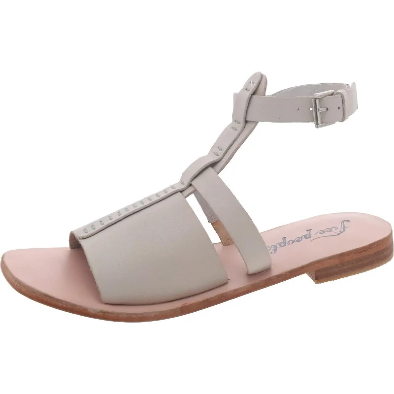Women's Leather - Strapped Sandals with a Braided Detail in Brown for a Rustic AppealLong Weekend Womens Leather Slip On Slingback Sandals