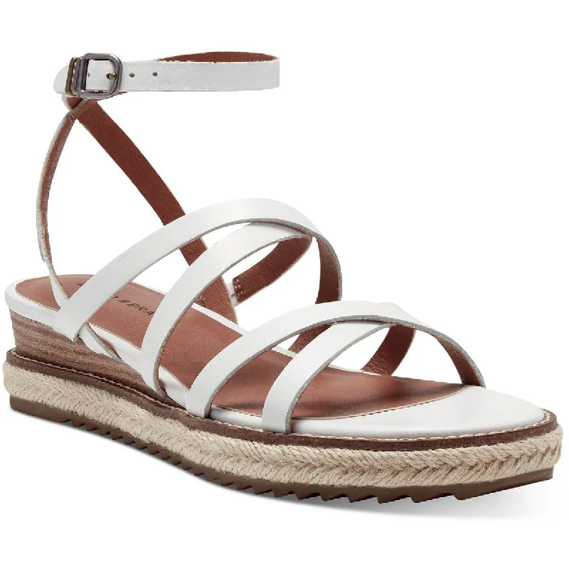 Shock - Absorbing Women's Sandals with a Soft Insole in Black for Active LifestylesLucky Brand Womens Nemelli Strappy Leather Espadrilles Shock - Absorbing Women's Sandals with a Soft Insole in Black for Active LifestylesLucky Brand Womens Nemelli Strappy Leather Espadrilles