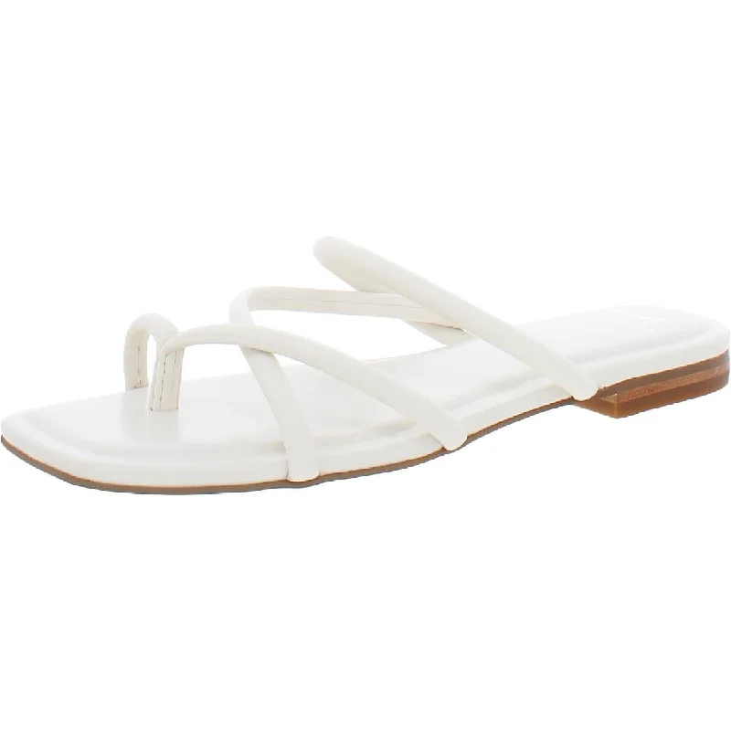 Elastic - Strap Women's Sandals with a Padded Toe in Teal for Easy On - and - OffMarc Fisher LTD Womens Fiada Faux Leather Thong Flip-Flops Elastic - Strap Women's Sandals with a Padded Toe in Teal for Easy On - and - OffMarc Fisher LTD Womens Fiada Faux Leather Thong Flip-Flops