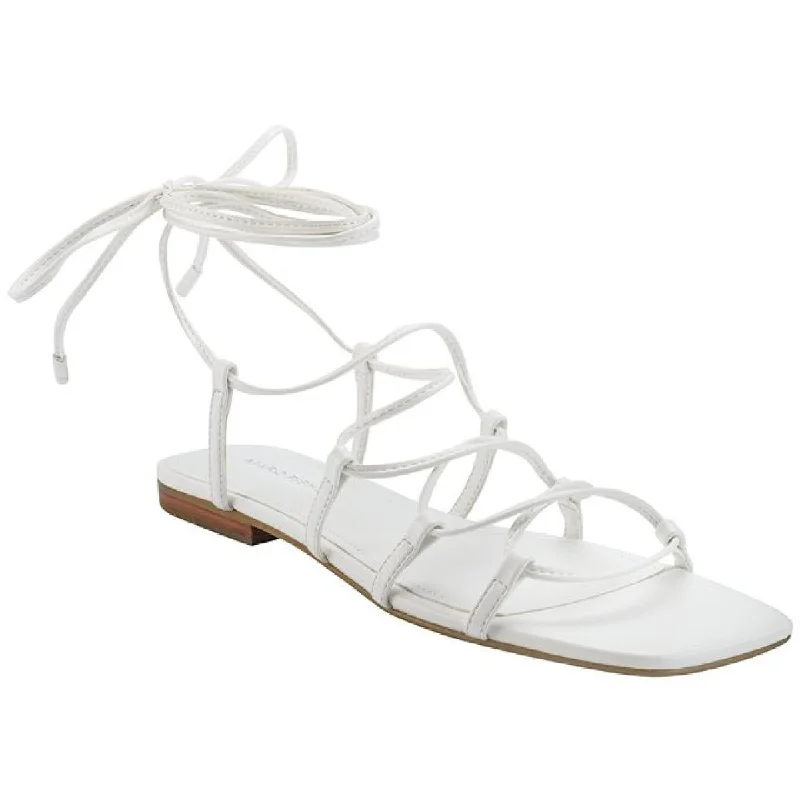 Sustainable Women's Recycled Material Sandals in Beige for Eco - Conscious ShoppersMarc Fisher Womens Calivia Faux Leather Ankle Strap Gladiator Sandals Sustainable Women's Recycled Material Sandals in Beige for Eco - Conscious ShoppersMarc Fisher Womens Calivia Faux Leather Ankle Strap Gladiator Sandals