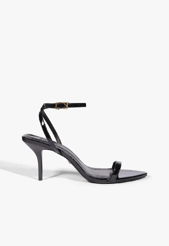 Women's Cork - Soled Espadrille Sandals with a Rope - Trimmed Upper in Navy for a Summer VibeMelanie Patent Leather Sandal Women's Cork - Soled Espadrille Sandals with a Rope - Trimmed Upper in Navy for a Summer VibeMelanie Patent Leather Sandal