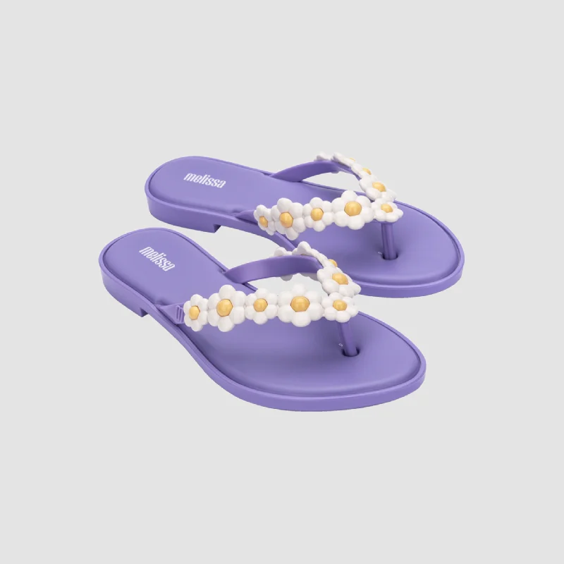 Women's Thong Sandals with a Beaded Design in Multicolor for a Beachy AestheticMELISSA FLIP FLOP SPRING AD Women's Thong Sandals with a Beaded Design in Multicolor for a Beachy AestheticMELISSA FLIP FLOP SPRING AD